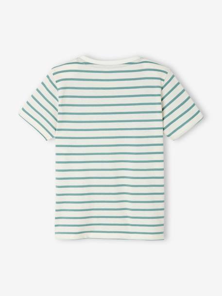 T-shirt Garçon Marks & Spencer – Rayures Grises – Manches Longues – Taille 3-4 Ans