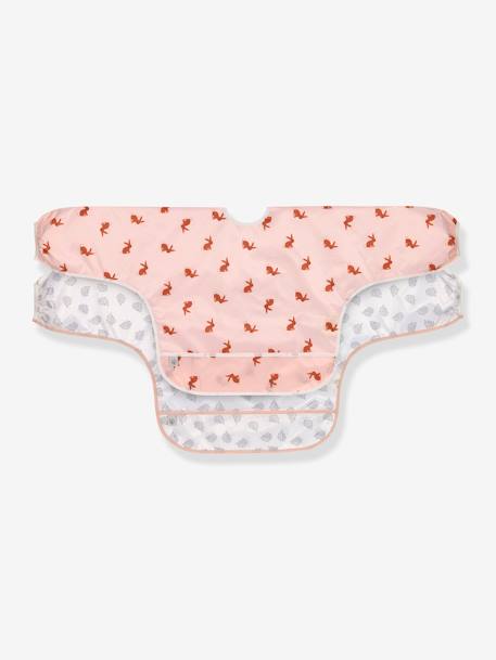 Lot de 2 bavoirs manches longues LÄSSIG bleu glacier+blush+Happy Rascals Cœur+Happy Rascals Smile+lilas+Little Forest lapin - Rose + b+Little Forest Renard - Vert ol+Little Mateys orange épicée+Little Mateys royal bleu+Tiny Farmer Mouton - Blanc+vert 27 - vertbaudet enfant 