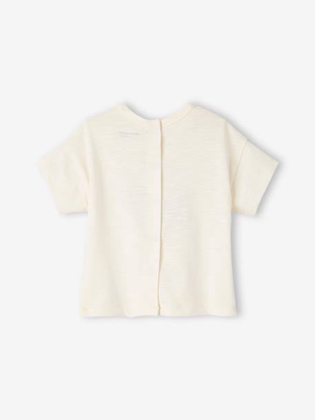 T-shirt bébé motif animalier manches courtes beige 5 - vertbaudet enfant 
