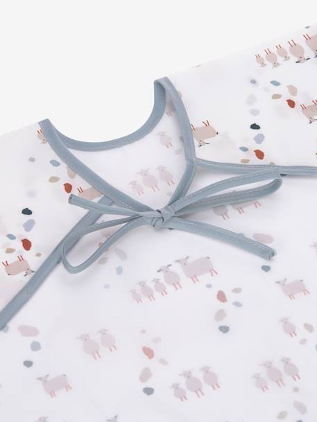 Lot de 2 bavoirs manches longues LÄSSIG bleu glacier+blush+Happy Rascals Cœur+Happy Rascals Smile+lilas+Little Forest lapin - Rose + b+Little Forest Renard - Vert ol+Little Mateys orange épicée+Little Mateys royal bleu+Tiny Farmer Mouton - Blanc+vert 55 - vertbaudet enfant 