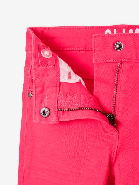 Pantalon slim Morphologik fille tour de hanches FIN framboise+marine foncé+rose foncé+rouge clair+vert 5 - vertbaudet enfant 