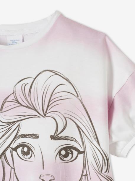 T-shirt fille Disney® La Reines des Neiges 2 Blanc imprimé 3 - vertbaudet enfant 