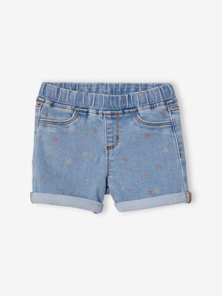 Jupe-short à volants et fleurs pour fille - Magical Meadows - PURPLE