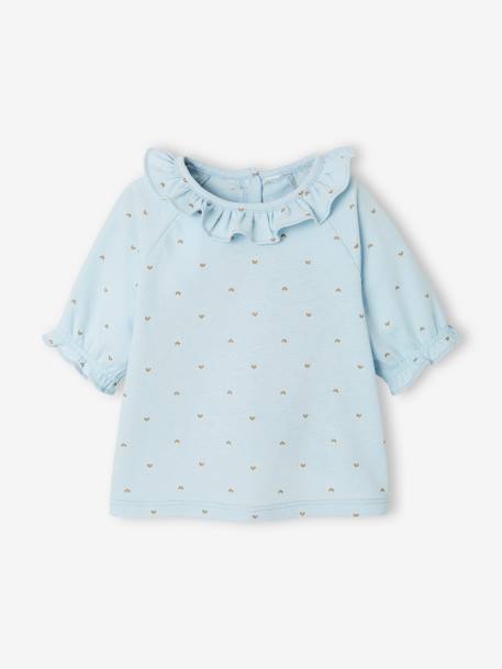 T-shirt à collerette bébé  - vertbaudet enfant