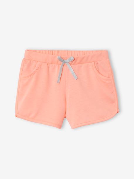 Fille-Vêtements de sport-Short sport Basics fille en molleton