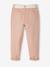 Pantalon Mom et sa ceinture en gaze de coton fille moutarde+pêche+rose 20 - vertbaudet enfant 
