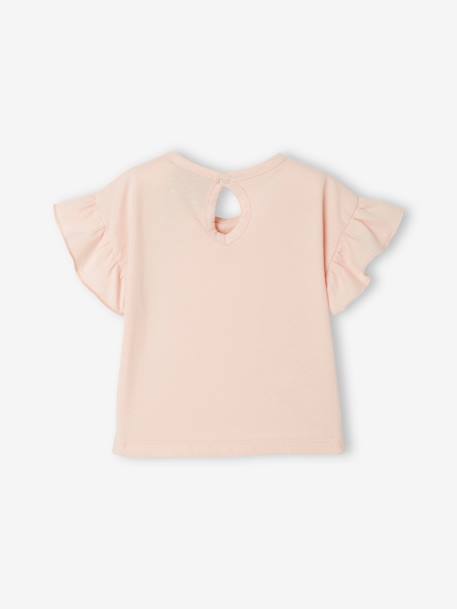 T-shirt bébé Snoopy Peanuts® bébé fille Rose anime placé 4 - vertbaudet enfant 