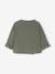 Chemise bébé col mao en gaze de coton personnalisable bleu électrique+écru+vert foncé 12 - vertbaudet enfant 