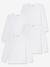 Lot 4 T-shirts maillot de corps BASICS blanc 1 - vertbaudet enfant 