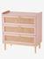 Commode en cannage POÉSIE rose+vert 8 - vertbaudet enfant 