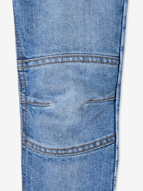 Jean garçon droit MorphologiK FIN waterless denim brut+stone 20 - vertbaudet enfant 