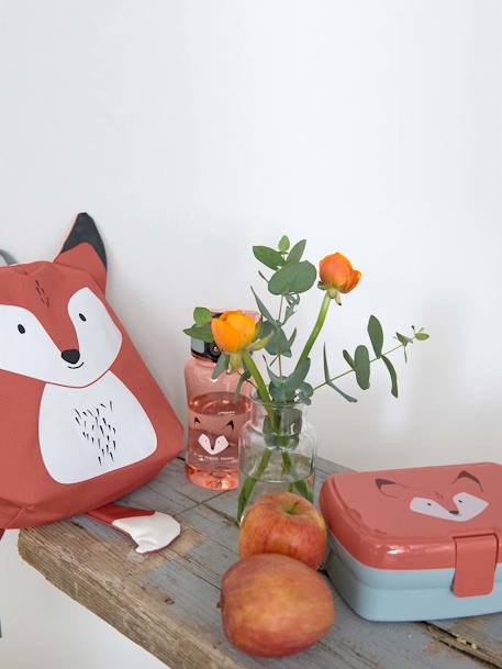 Ensemble boîte à goûter + gourde LÄSSIG About Friends Chinchilla+About Friends Renard+bleu+Little Gang Smile 14 - vertbaudet enfant 