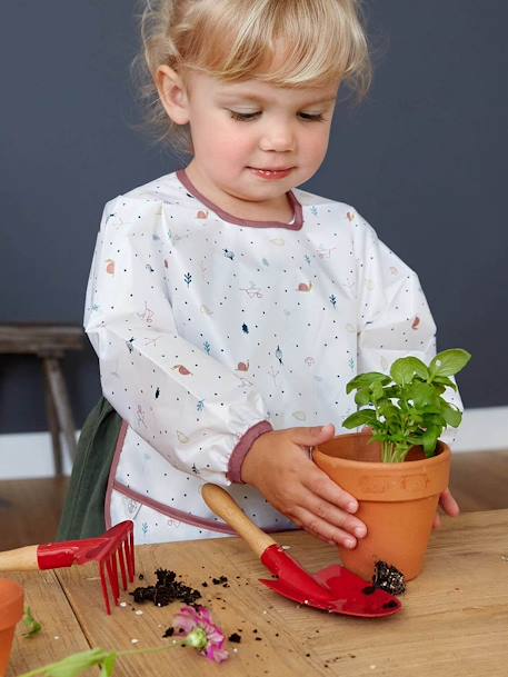 Lot de 2 bavoirs manches longues LÄSSIG bleu glacier+blush+Garden Explorer Escargot - Bla+Happy Rascals Cœur+Happy Rascals Smile+lilas+Little Forest lapin - Rose + b+Little Forest Renard - Vert ol+Little Mateys orange épicée+Little Mateys royal bleu+Tiny Farmer Mouton - Blanc+vert 13 - vertbaudet enfant 