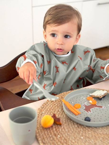 Coffret repas 4 pièces LÄSSIG bleu glacier+bleu jean+blush+Garden Explorer+Happy Rascals Cœur+Happy Rascals Smile+Little Forest, lapin+Little Forest, renard+Little Mateys orange épicée+Little Water baleine+rose poudré 29 - vertbaudet enfant 