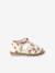 Sandales cuir bébé Nonosti Iconique Nonorally KICKERS® BLANC CASSE FLOWER+JAUNE FLOWER 2 - vertbaudet enfant 