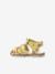 Sandales cuir bébé Nonosti Iconique Nonorally JAUNE FLOWER 3 - vertbaudet enfant 