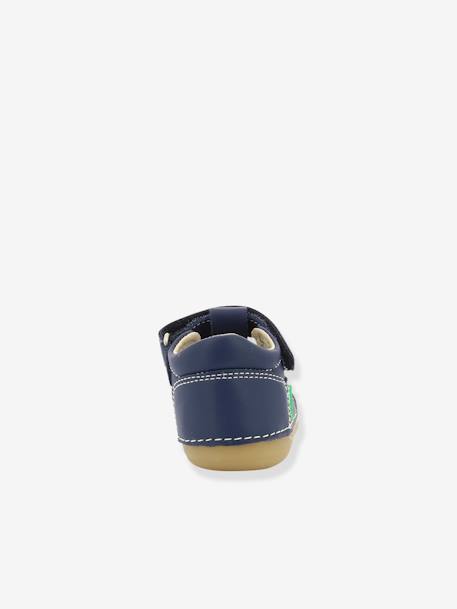 Sandales cuir bébé Sushy Originel Softers BLANC+caramel+marine 15 - vertbaudet enfant 