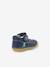Sandales cuir bébé Sushy Originel Softers BLANC+caramel+marine 16 - vertbaudet enfant 
