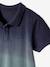 Polo garçon effet dip & dye dark bleu indigo 5 - vertbaudet enfant 