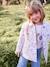 Veste matelassée fille en gaze de coton garnissage polyester recyclé écru imprimé fleurs 9 - vertbaudet enfant 