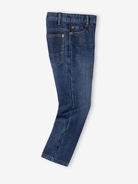 Jean droit garçon waterless stone 6 - vertbaudet enfant 