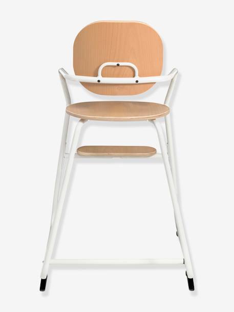 Chaise haute design Tibu CHARLIE CRANE gris/blanc/bois 6 - vertbaudet enfant 