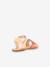 Sandales cuir fille Diamanto Diva ROSE CORAIL METALLISE 5 - vertbaudet enfant 