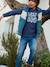 Jean garçon droit morphologique FIN DENIM BRUT+STONE 8 - vertbaudet enfant 