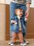 Sweat bébé en molleton motifs géométriques beige clair imprimé 7 - vertbaudet enfant 