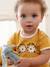 T-shirt marguerites bébé manches courtes ocre 1 - vertbaudet enfant 