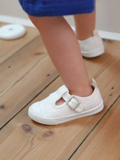 Chaussures-Chaussures bébé 17-26-Babies bébé fille en toile