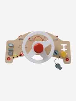 Idées cadeaux bébés et enfants-Tablette volant de voiture en bois FSC®