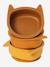 Lot de 3 bols en silicone Chat lot caramel+lot vert 3 - vertbaudet enfant 