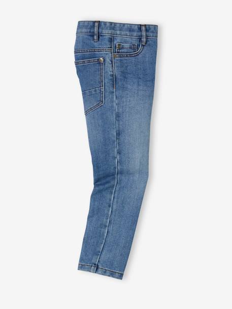 Jean droit garçon waterless stone 5 - vertbaudet enfant 