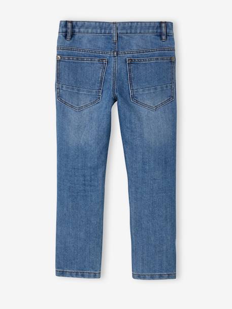 Jean droit garçon waterless stone 8 - vertbaudet enfant 