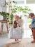 Sac à langer en gaze de coton Plume blanc imprimé+Hygge+ivoire imprimé+ivoire végétal+vanille 22 - vertbaudet enfant 