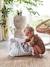 Sac à langer en gaze de coton Plume blanc imprimé+Hygge+ivoire imprimé+ivoire végétal+vanille 21 - vertbaudet enfant 