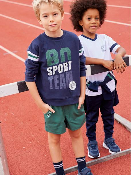 Bermuda sport garçon Vert 4 - vertbaudet enfant 