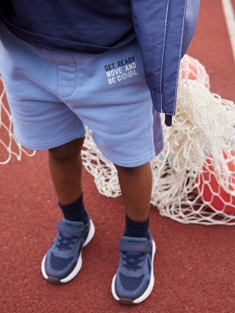 Bermuda sport garçon bleu clair+encre+GRIS MOYEN CHINE 6 - vertbaudet enfant 