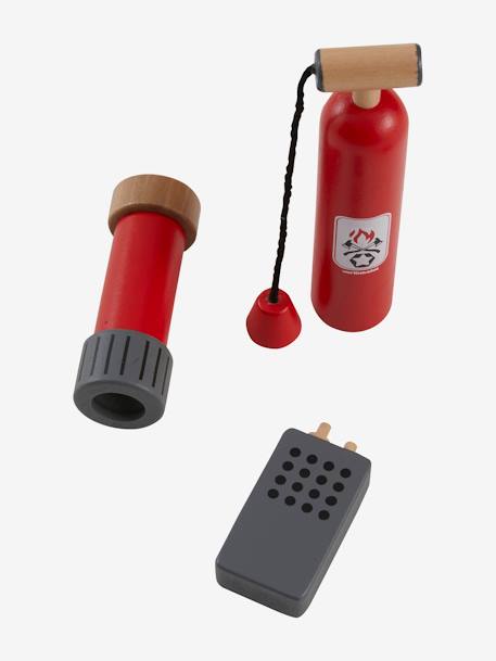 Kit du pompier en bois FSC® multicolore 2 - vertbaudet enfant 