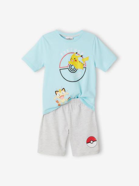 Pyjashort Garçon Pokémon® Bleu / Gris 1 - vertbaudet enfant 