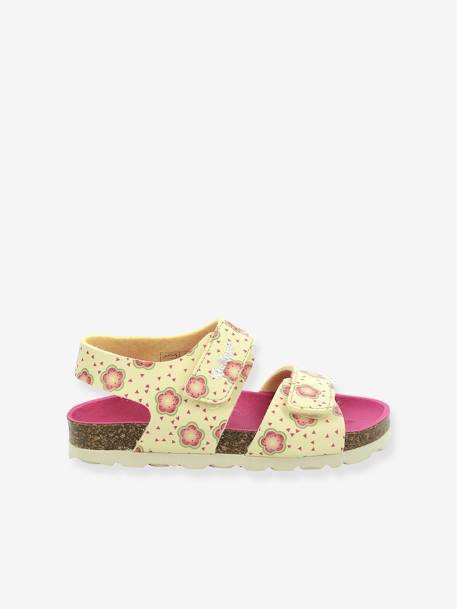 Sandales fille Summerkro Summerkick KICKERS® jaune flower+rose clair flower 2 - vertbaudet enfant 