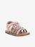 Sandales cuir fille Diveta KICKERS® ROSE CLAIR RAINBOW 1 - vertbaudet enfant 