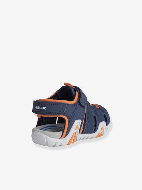 Sandales bébé garçon Kraze A NAVY/ORANGE 4 - vertbaudet enfant 