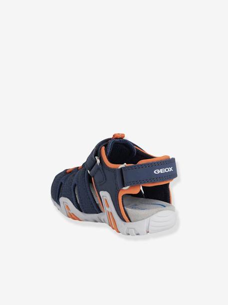Sandales bébé garçon Kraze A NAVY/ORANGE 3 - vertbaudet enfant 