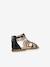 Sandales J SANDALE KARLY FILL BLACK PLATINIUM+CARAMEL 4 - vertbaudet enfant 