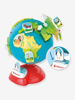 Jouet-Jeux éducatifs-Lire, écrire, compter et heure-Mon Premier Globe Interactif 3/6 ans - CLEMENTONI