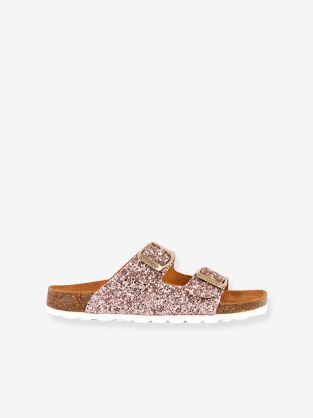 Mules fille Zinkle PAR M. BELARBI or/rose 1 - vertbaudet enfant 