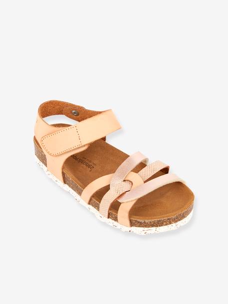 Sandales fille Zana LES TROPEZIENNES® PAR M. BELARBI nude/multi+tan/multi 3 - vertbaudet enfant 