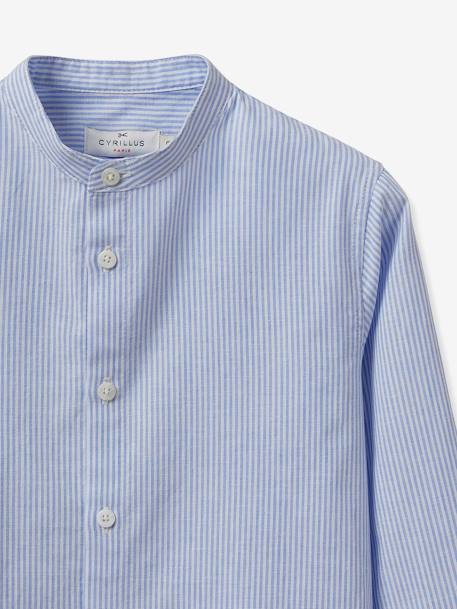 Chemise - Collection Fêtes et Mariages Rayé bleu/blanc 4 - vertbaudet enfant 